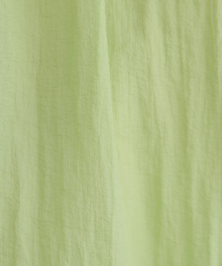 グローブ grove 【洗える】シアーナイロンギャザーブルゾン （ライトグリーン(020)） ライトグリーン(020)