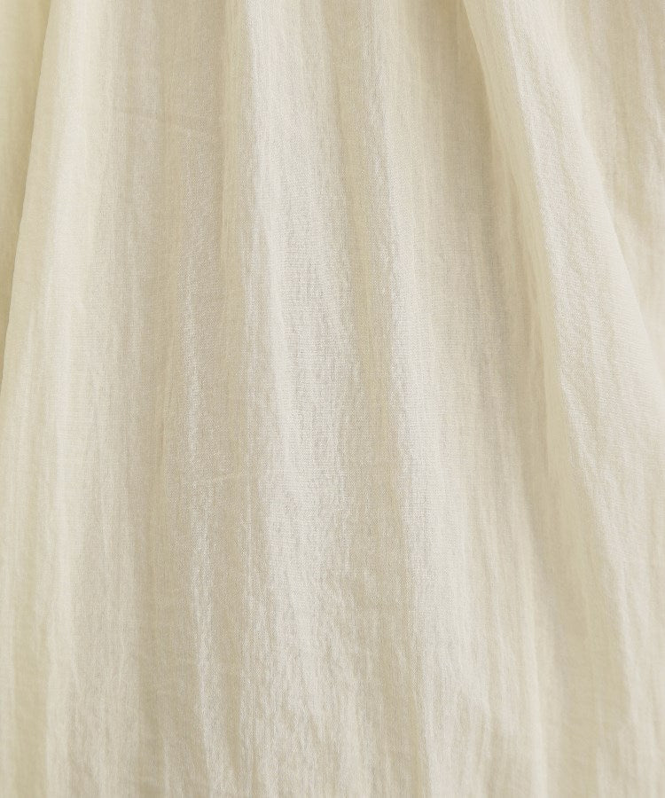 グローブ grove 【洗える】シアーナイロンギャザーブルゾン （ライトグリーン(020)） ライトグリーン(020)