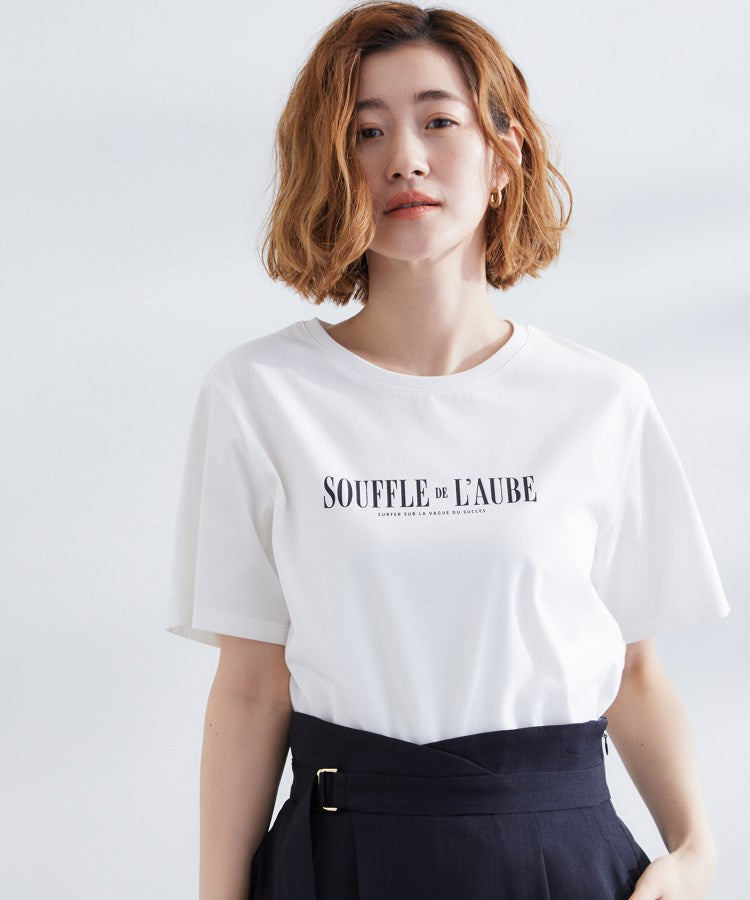 グローブ grove 【UVカット・接触冷感】ベーシックロゴTシャツ （ブルー(092)） ブルー(092)