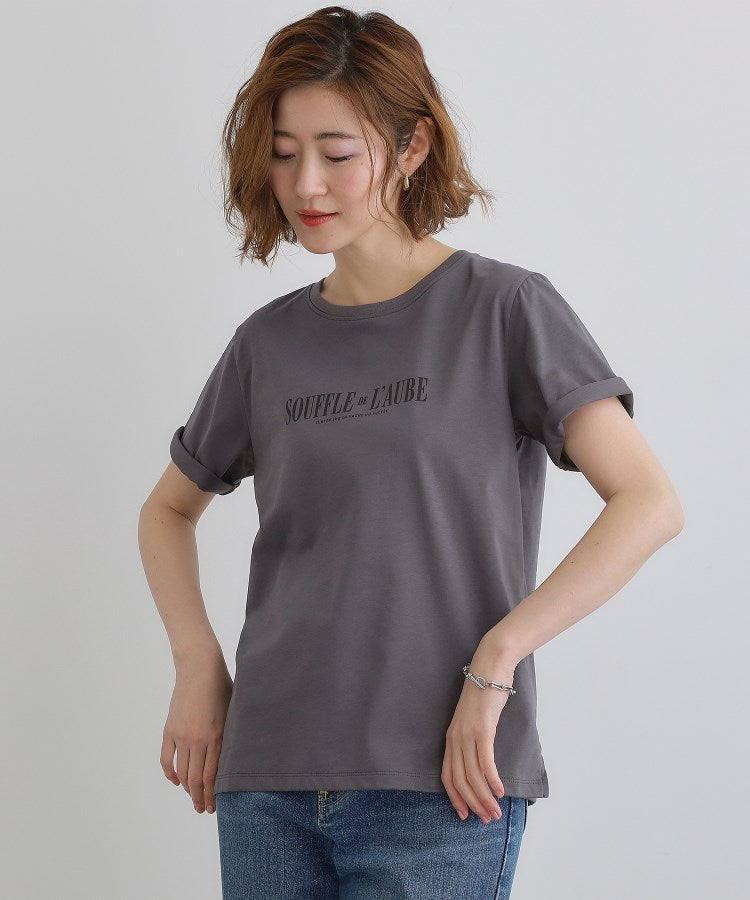 グローブ grove 【UVカット・接触冷感】ベーシックロゴTシャツ （ブルー(092)） ブルー(092)