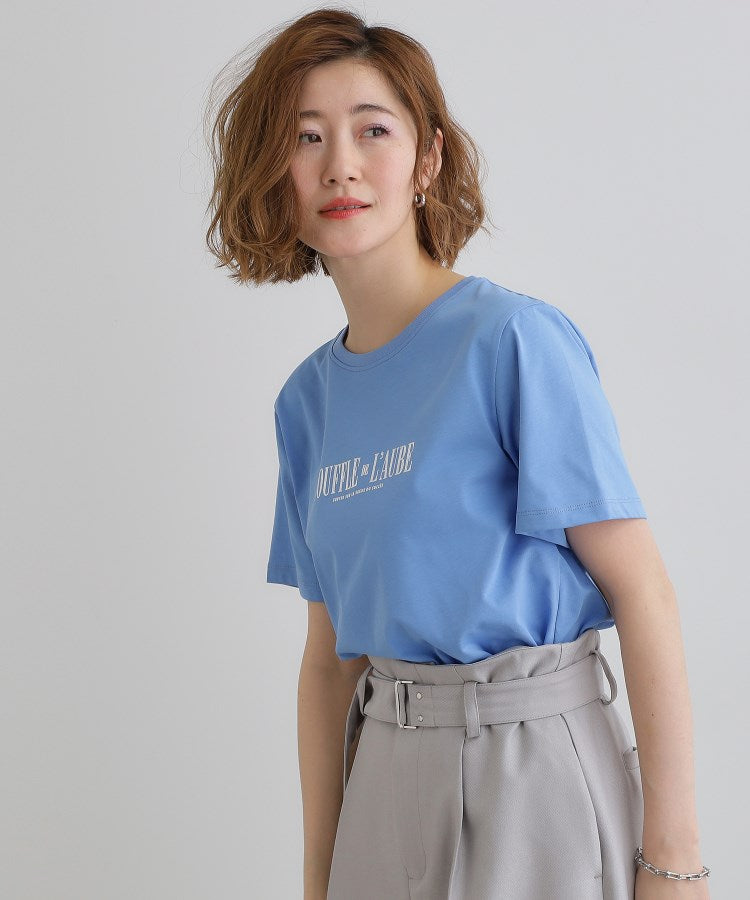 グローブ grove 【UVカット・接触冷感】ベーシックロゴTシャツ （ブルー(092)） ブルー(092)