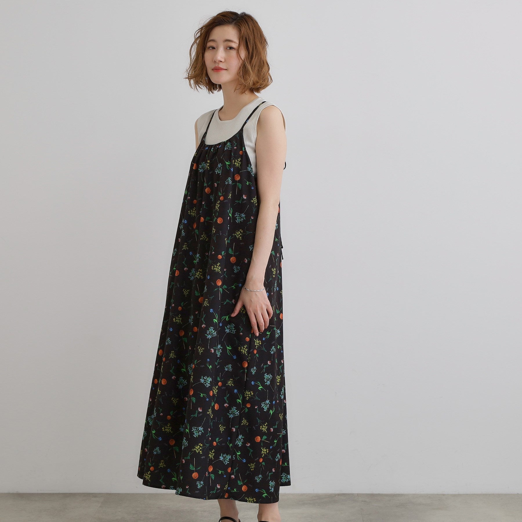 グローブ grove 【コラボITEM】DILIGENCE PARLOUR キャミワンピース （ブラック(119)） ブラック(119)