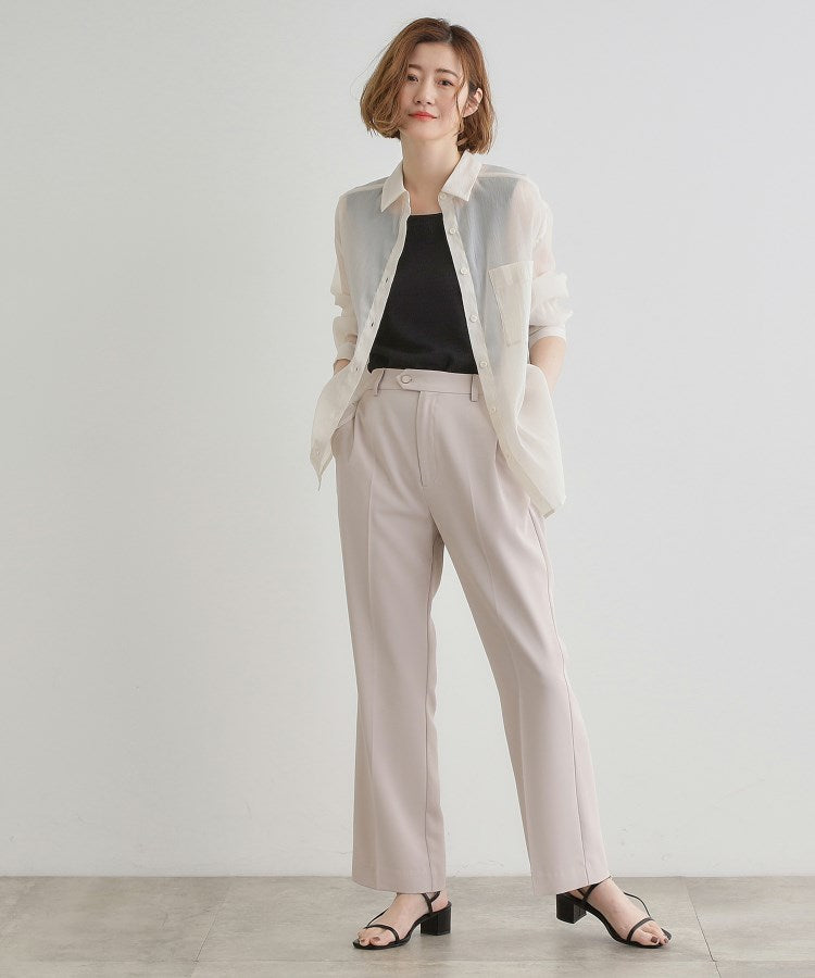 グローブ grove ジャカードスクエアネックタンク （グリーン(025)） グリーン(025)