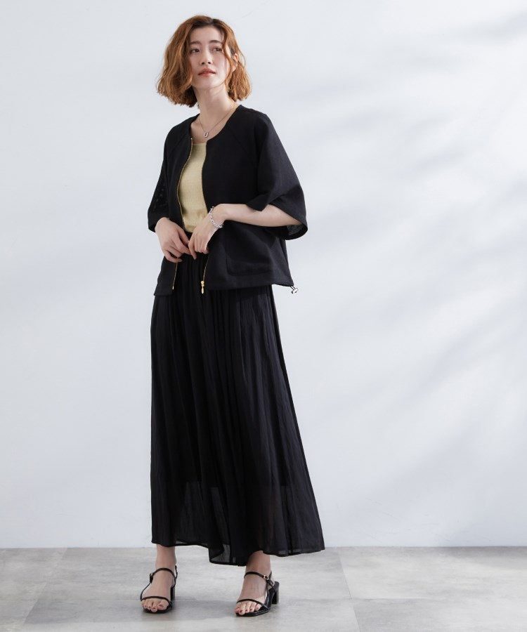 グローブ grove ジャカードスクエアネックタンク （グリーン(025)） グリーン(025)