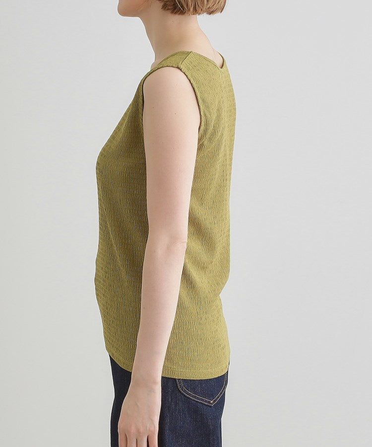 グローブ grove ジャカードスクエアネックタンク （グリーン(025)） グリーン(025)