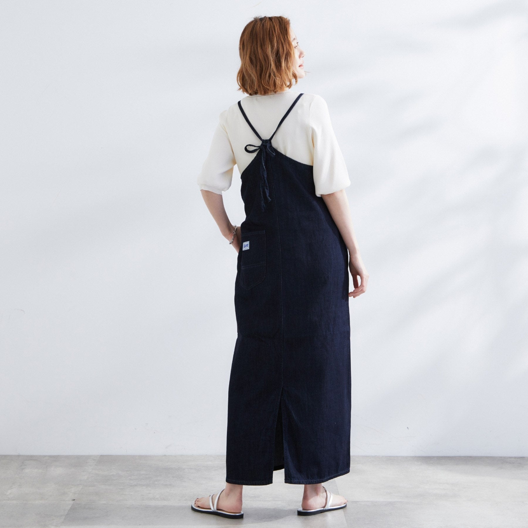 グローブ grove 【Lee】DENIM CAMISOLE DRESS （ネイビー(094)） ネイビー(094)