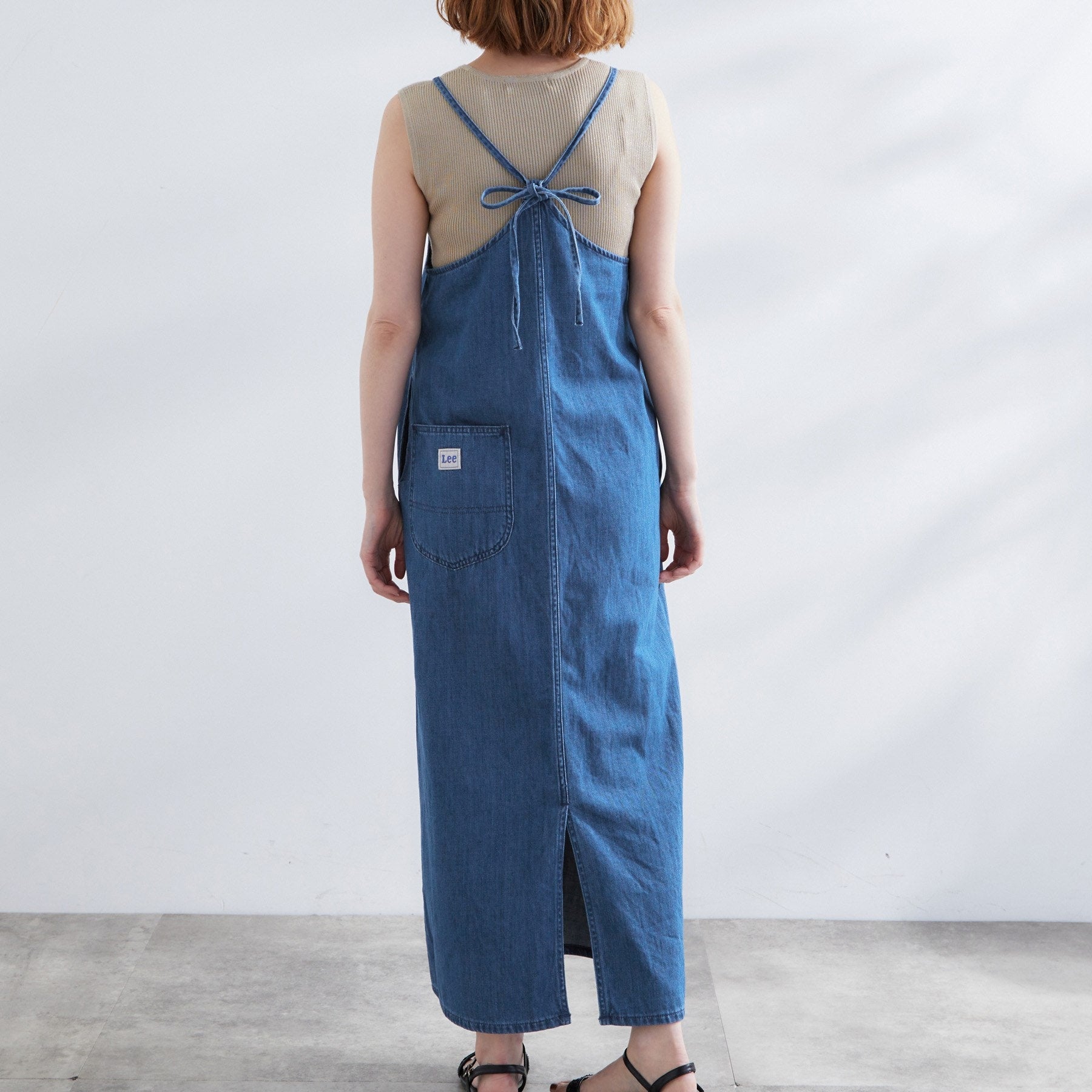 グローブ grove 【Lee】DENIM CAMISOLE DRESS （ネイビー(094)） ネイビー(094)