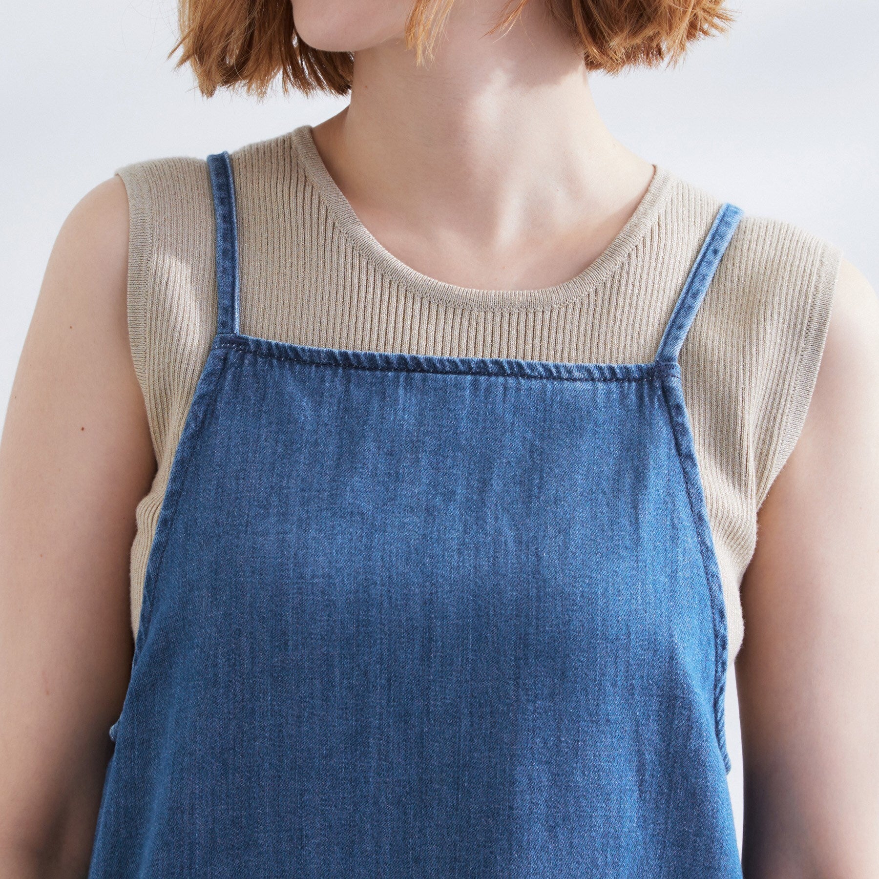グローブ grove 【Lee】DENIM CAMISOLE DRESS （ネイビー(094)） ネイビー(094)