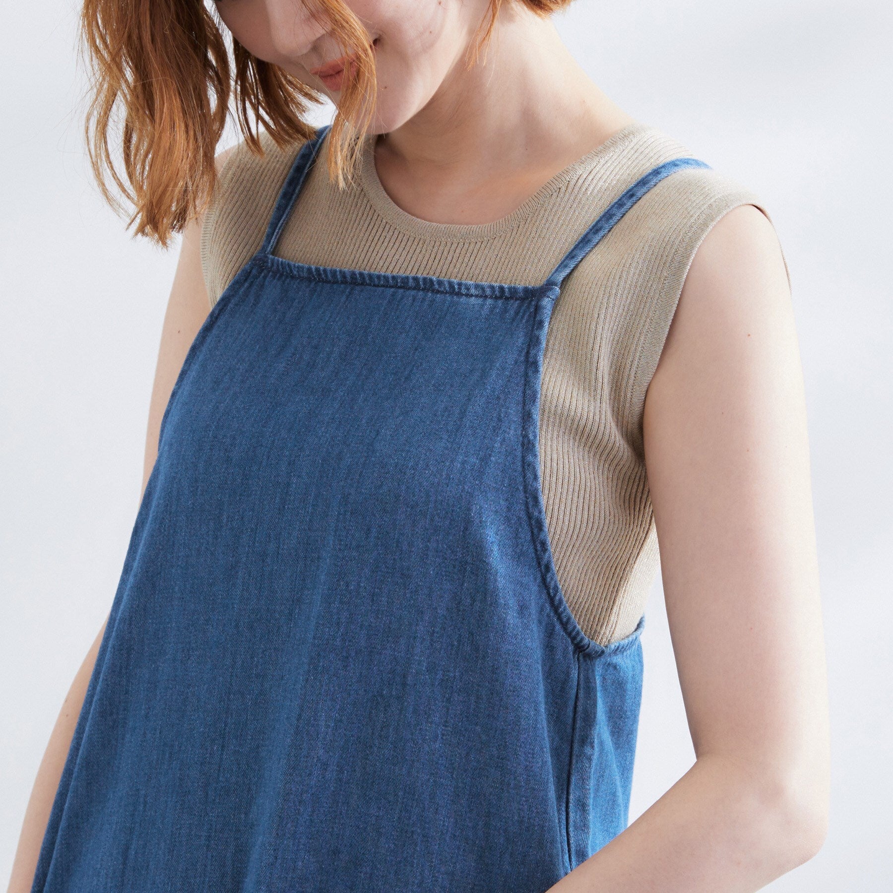 グローブ grove 【Lee】DENIM CAMISOLE DRESS （ネイビー(094)） ネイビー(094)