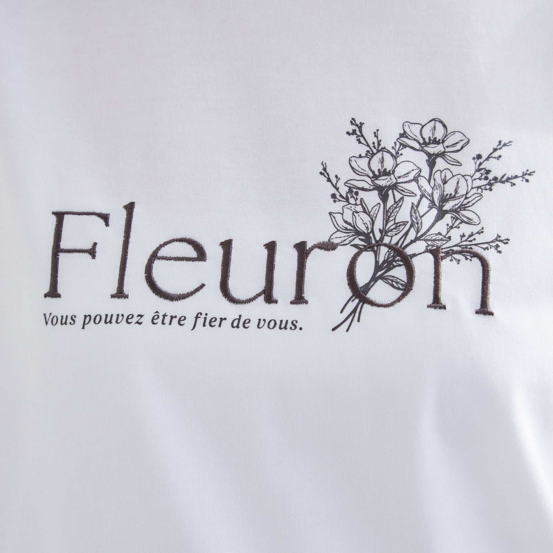 グローブ grove 【多機能】ハーフスリーブロゴTシャツ （オフ×刺繍(003)） オフ×刺繍(003)