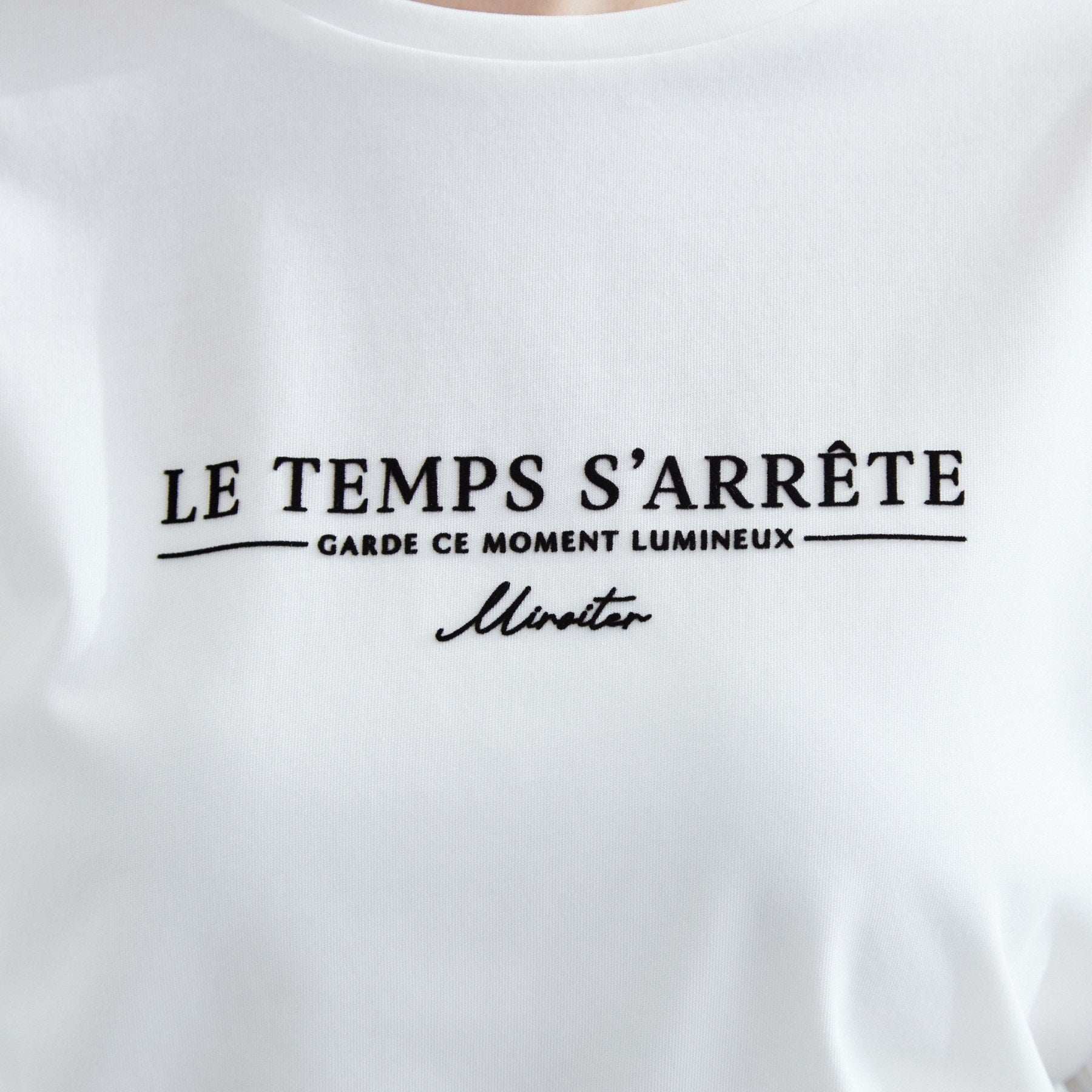 グローブ grove 【多機能】ハーフスリーブロゴTシャツ （オフ×刺繍(003)） オフ×刺繍(003)