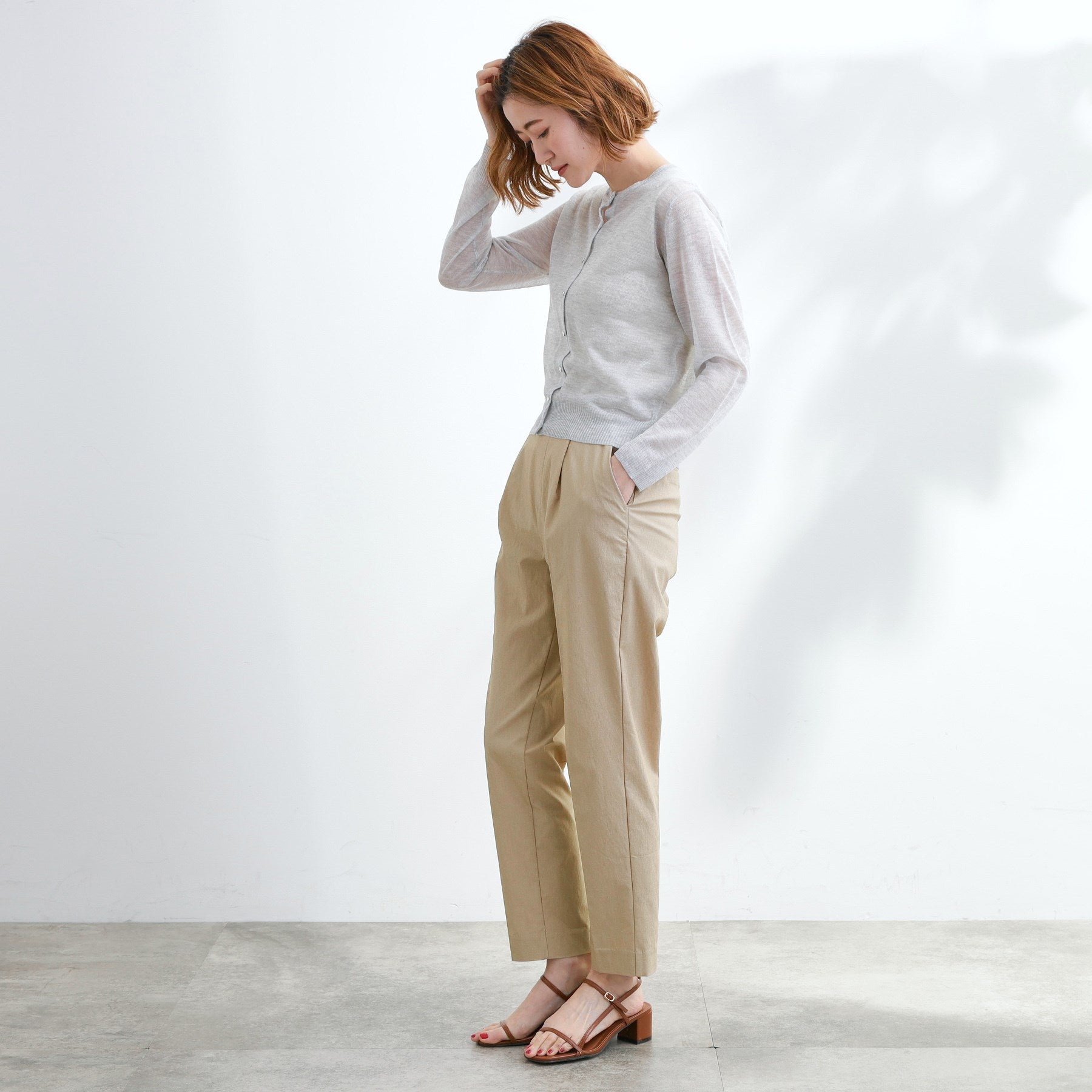 グローブ grove ハイパーストレッチジョガーパンツ （ブラック(019)） ブラック(019)