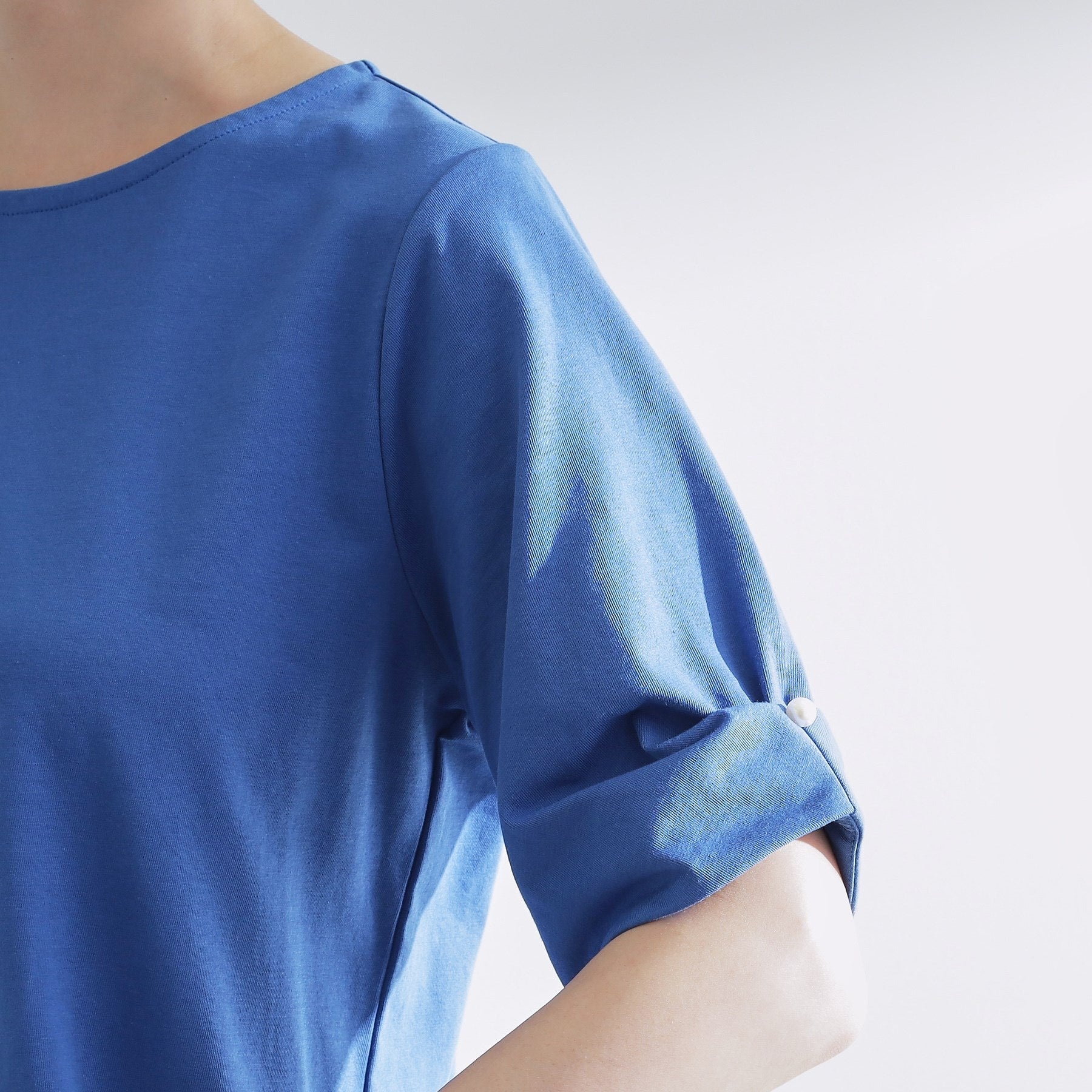 グローブ grove 袖口パール調タックプルオーバー （グレージュ(050)） グレージュ(050)