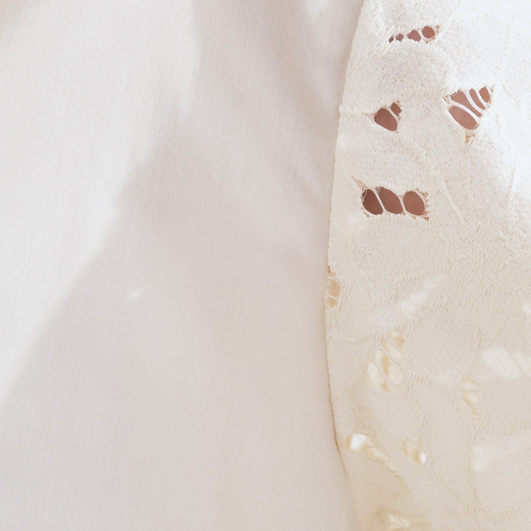 グローブ grove エシカル袖刺繍ブラウス （アイボリー(004)） アイボリー(004)