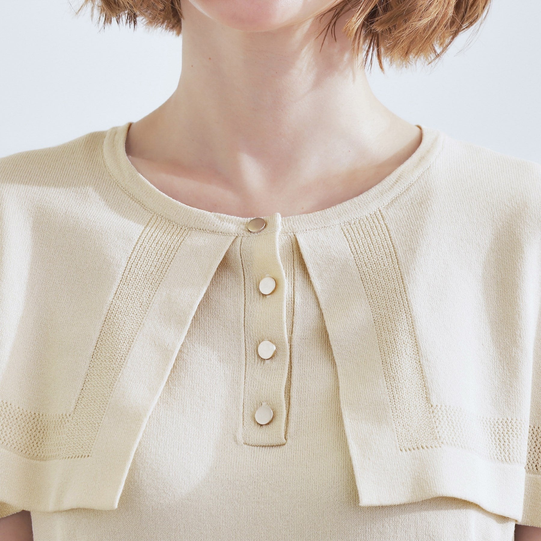 グローブ grove セーラーカラーニット （ブラック(519)） ブラック(519)