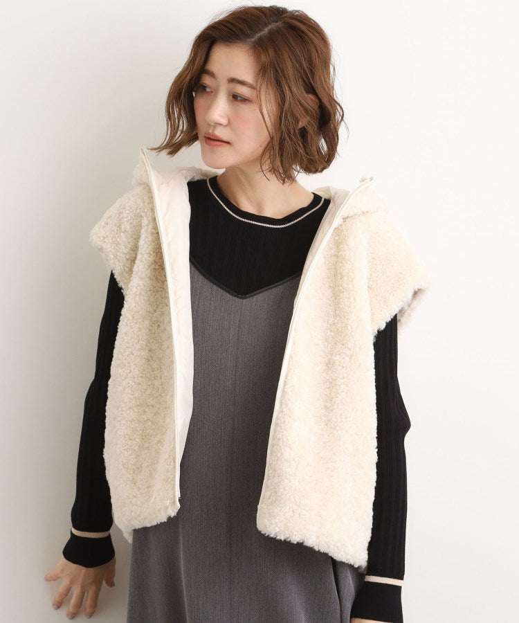 グローブ grove ボアライナーセット3WAYショートマウンテンパーカ （オフホワイト(003)） オフホワイト(003)