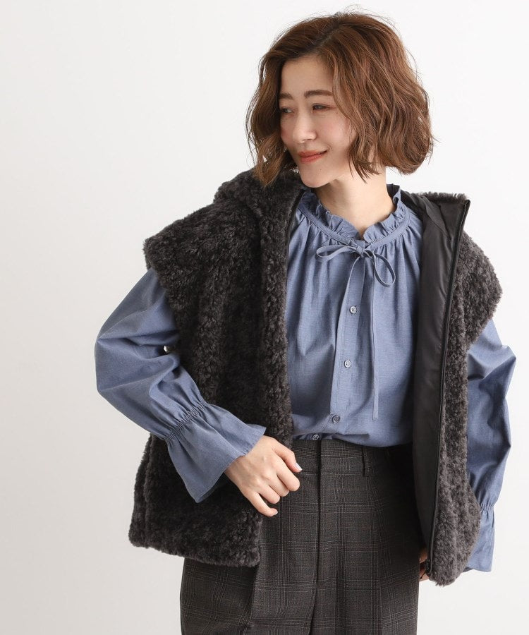 グローブ grove ボアライナーセット3WAYショートマウンテンパーカ （オフホワイト(003)） オフホワイト(003)