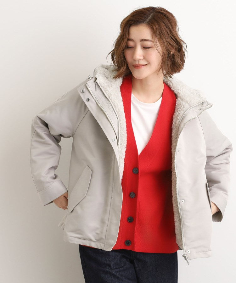 グローブ grove ボアライナーセット3WAYショートマウンテンパーカ （オフホワイト(003)） オフホワイト(003)