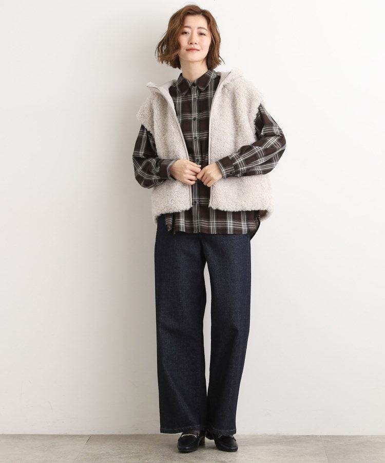 グローブ grove ボアライナーセット3WAYショートマウンテンパーカ （オフホワイト(003)） オフホワイト(003)