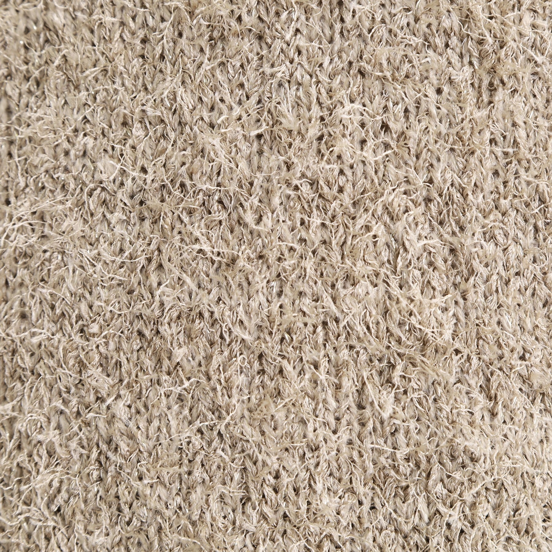 グローブ grove ラメフェザーヤーン オープンカラーニット （オフホワイト(003)） オフホワイト(003)