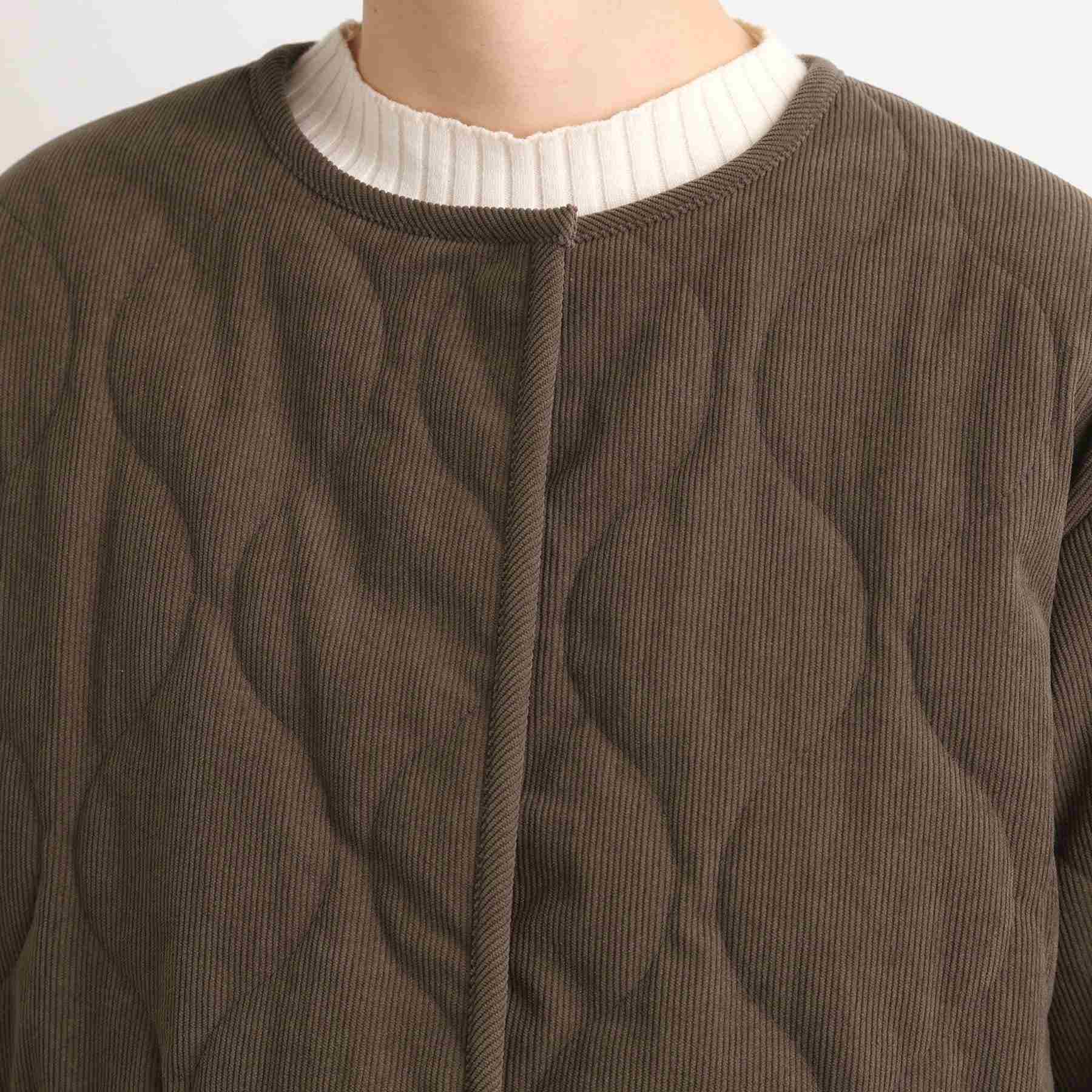 グローブ grove コーデュロイ リバーシブル中綿ジャケット （ブラウン(043)） ブラウン(043)