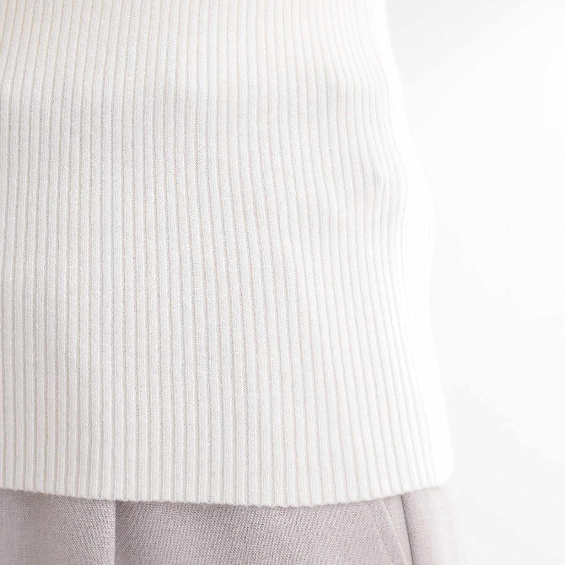 グローブ grove プリーツレイヤードニットプルオーバー （オフホワイト(003)） オフホワイト(003)