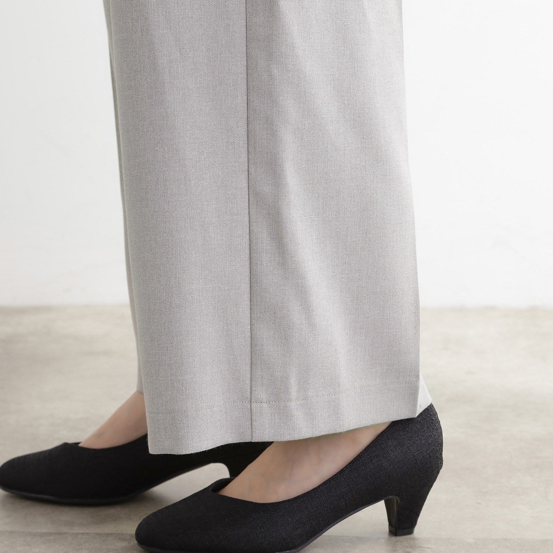 グローブ grove サス付きセンタープレスワイドパンツ （ブラウン(043)） ブラウン(043)