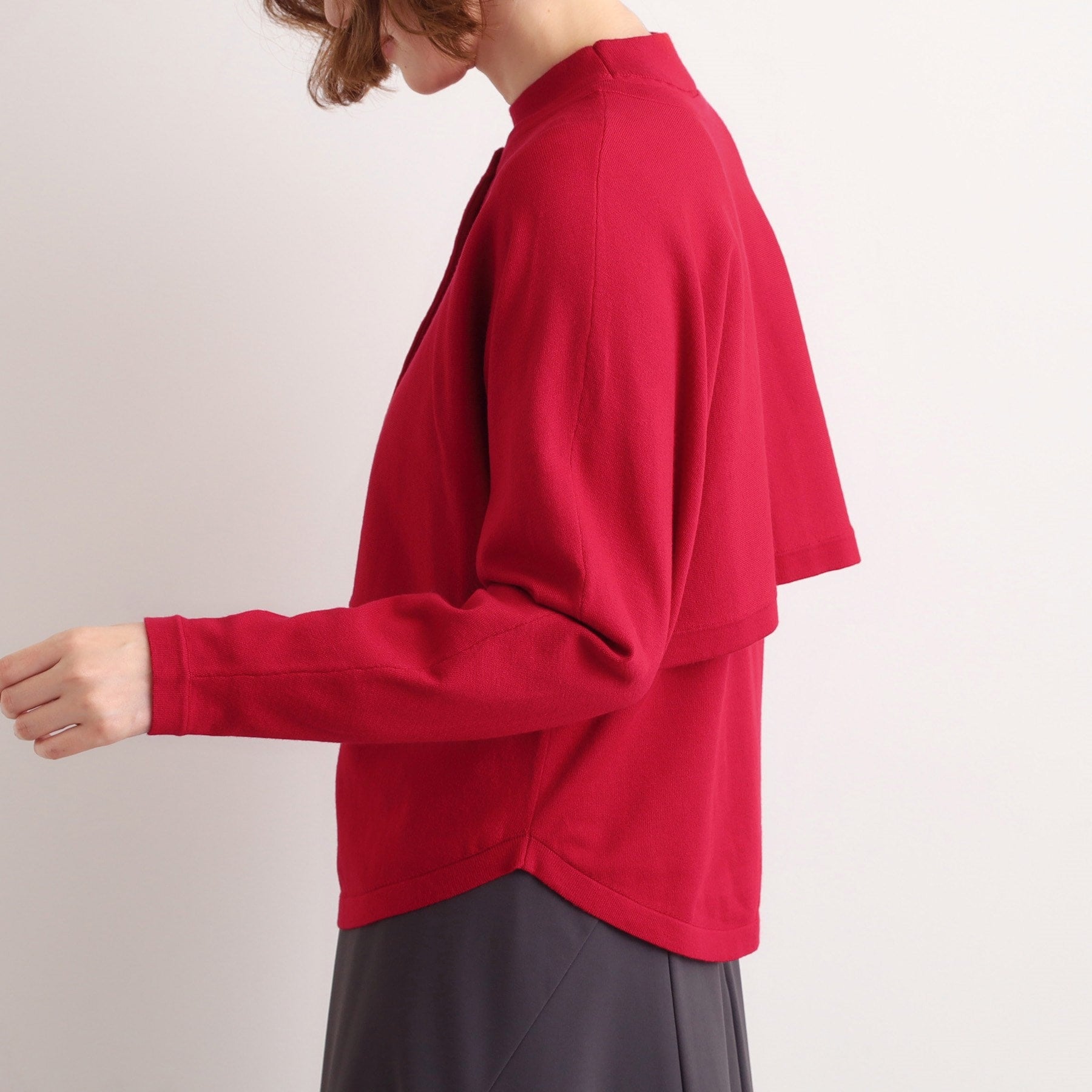 グローブ grove 【2WAY】クロップドカーディガンアンサンブル （ブラック(019)） ブラック(019)