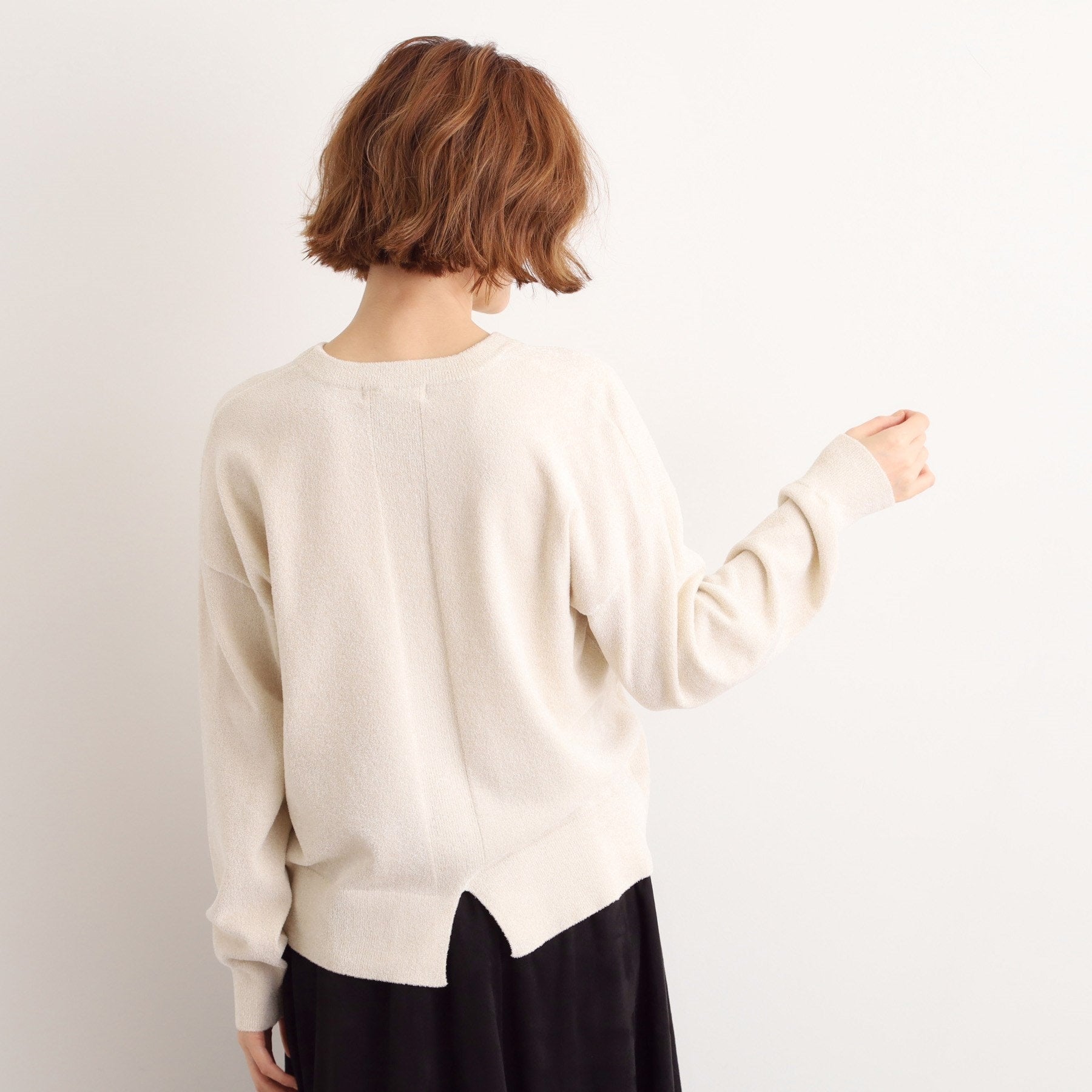 グローブ grove ラメモールヤーンプルオーバーニット （ピンク(071)） ピンク(071)