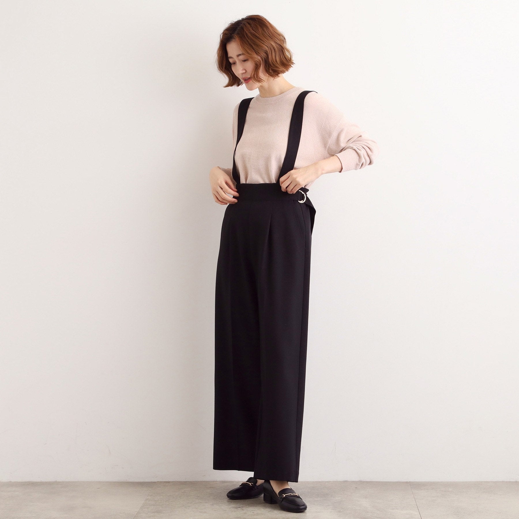 グローブ grove ラメモールヤーンプルオーバーニット （ピンク(071)） ピンク(071)