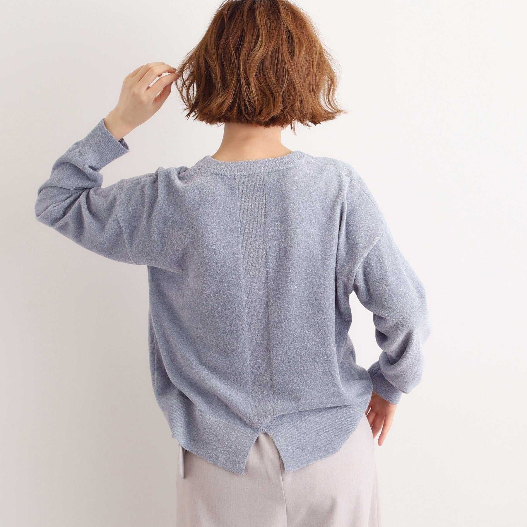 グローブ grove ラメモールヤーンプルオーバーニット （ピンク(071)） ピンク(071)