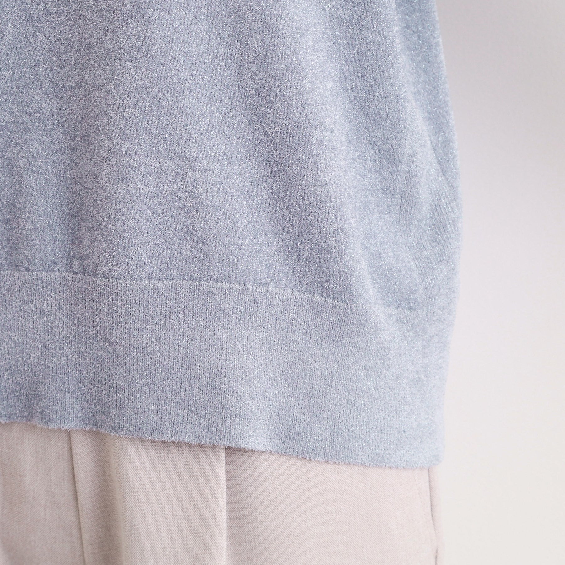 グローブ grove ラメモールヤーンプルオーバーニット （ピンク(071)） ピンク(071)