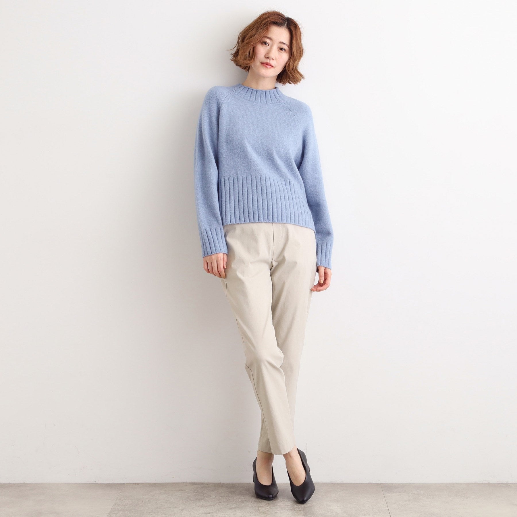 グローブ grove 【多機能】裏起毛ハイパーストレッチテーパードパンツ （ブラック(019)） ブラック(019)