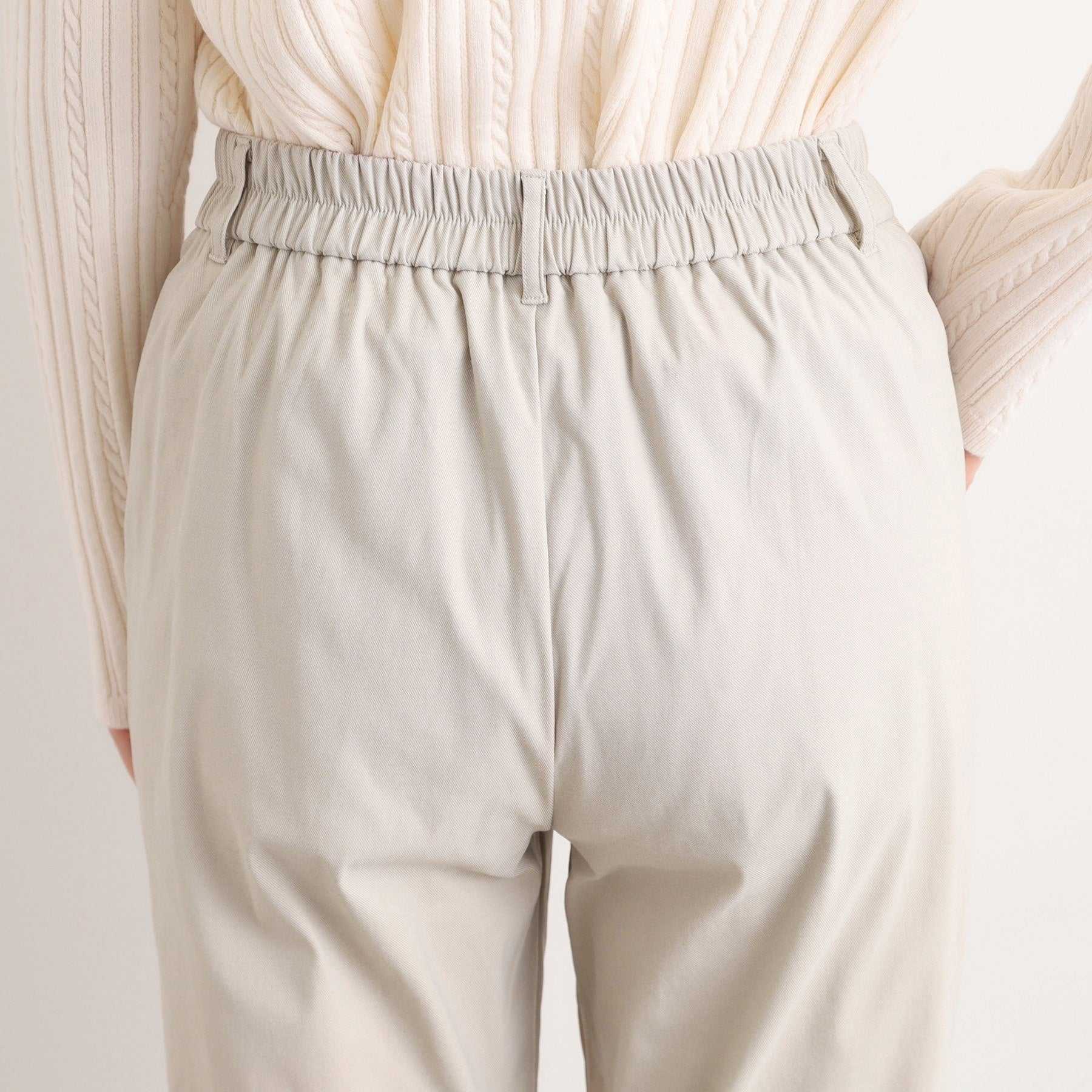 グローブ grove 【多機能】裏起毛ハイパーストレッチテーパードパンツ （ブラック(019)） ブラック(019)