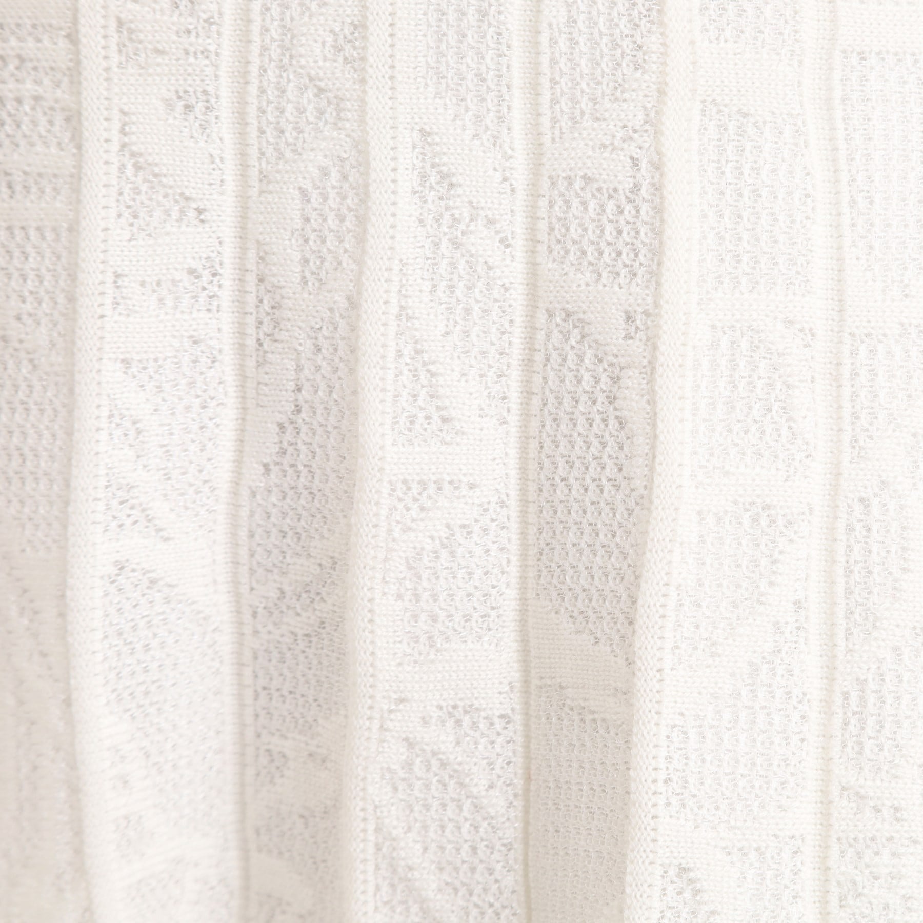 グローブ grove 【SET UP対応】レース柄ジャカードプリーツ風ニットスカート （ブラック(019)） ブラック(019)