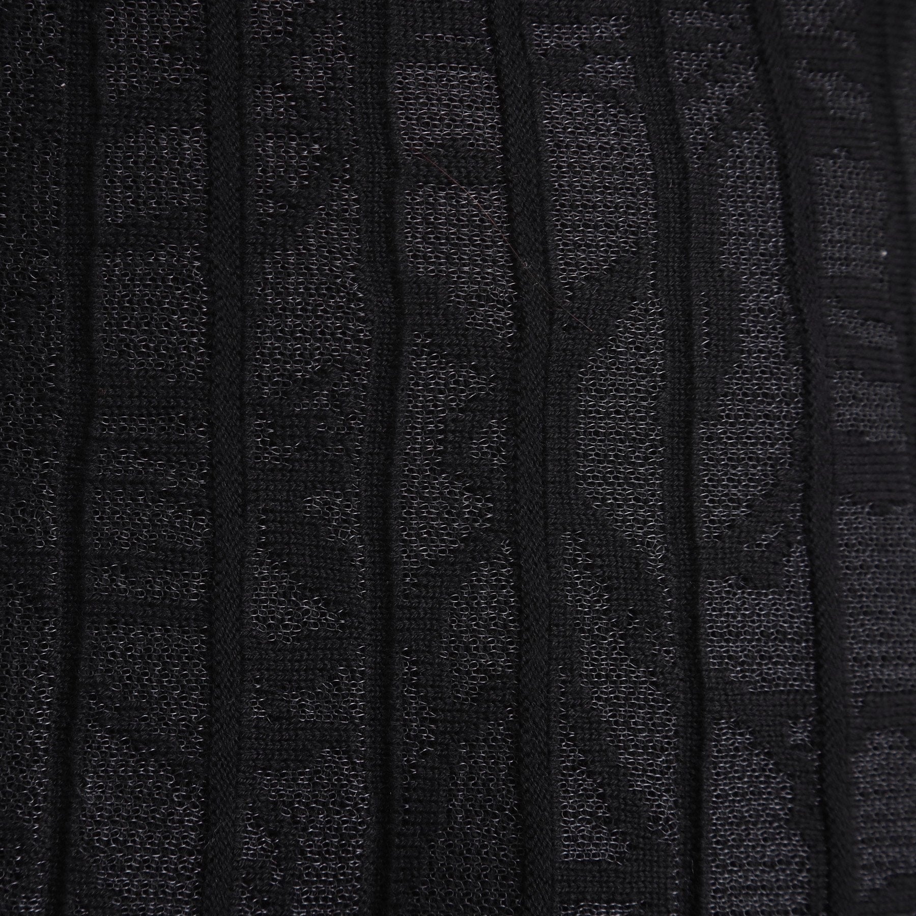 グローブ grove 【SET UP対応】レース柄ジャカードプリーツ風ニットスカート （ブラック(019)） ブラック(019)