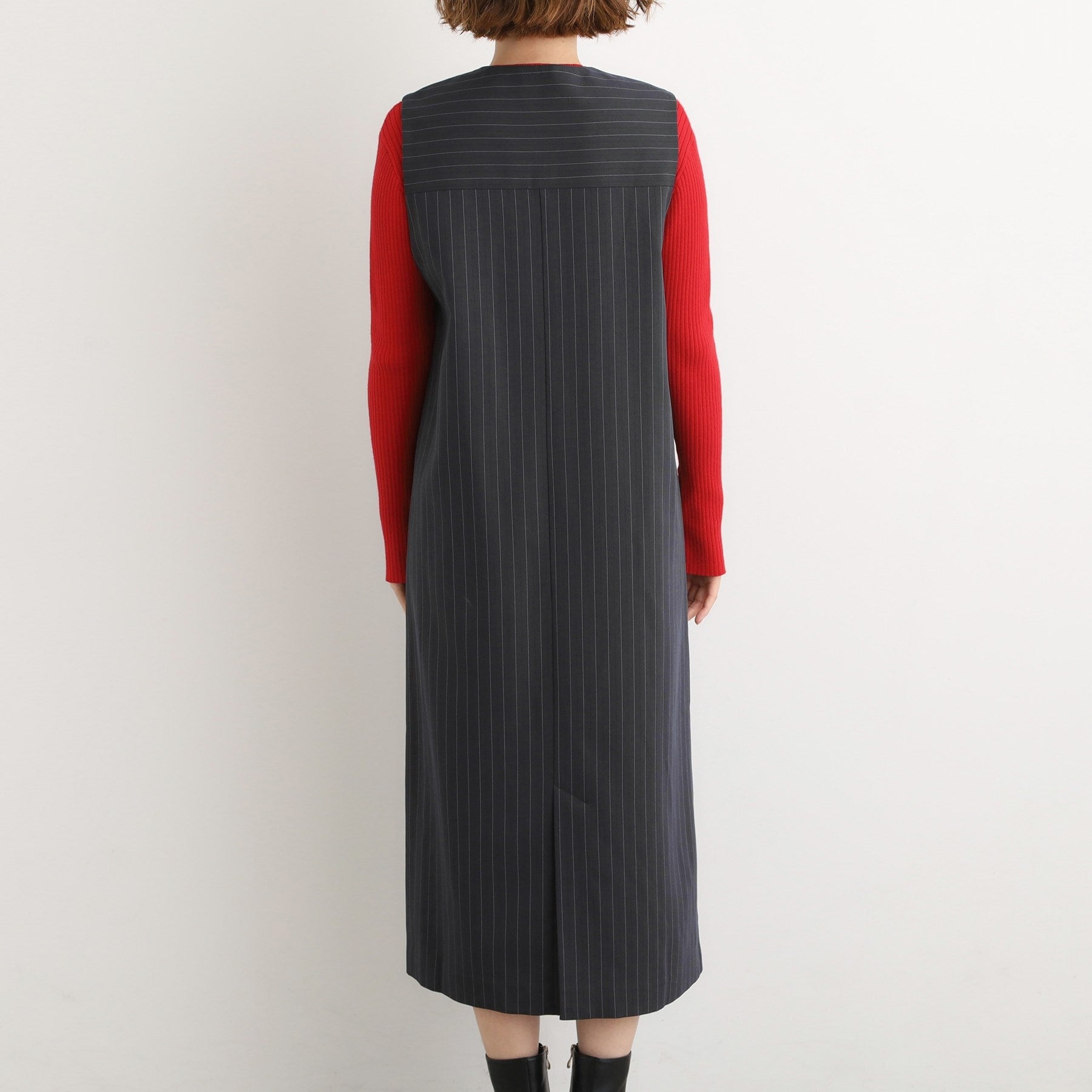 グローブ grove 2WAYネックジャンドレ （ブラック(019)） ブラック(019)