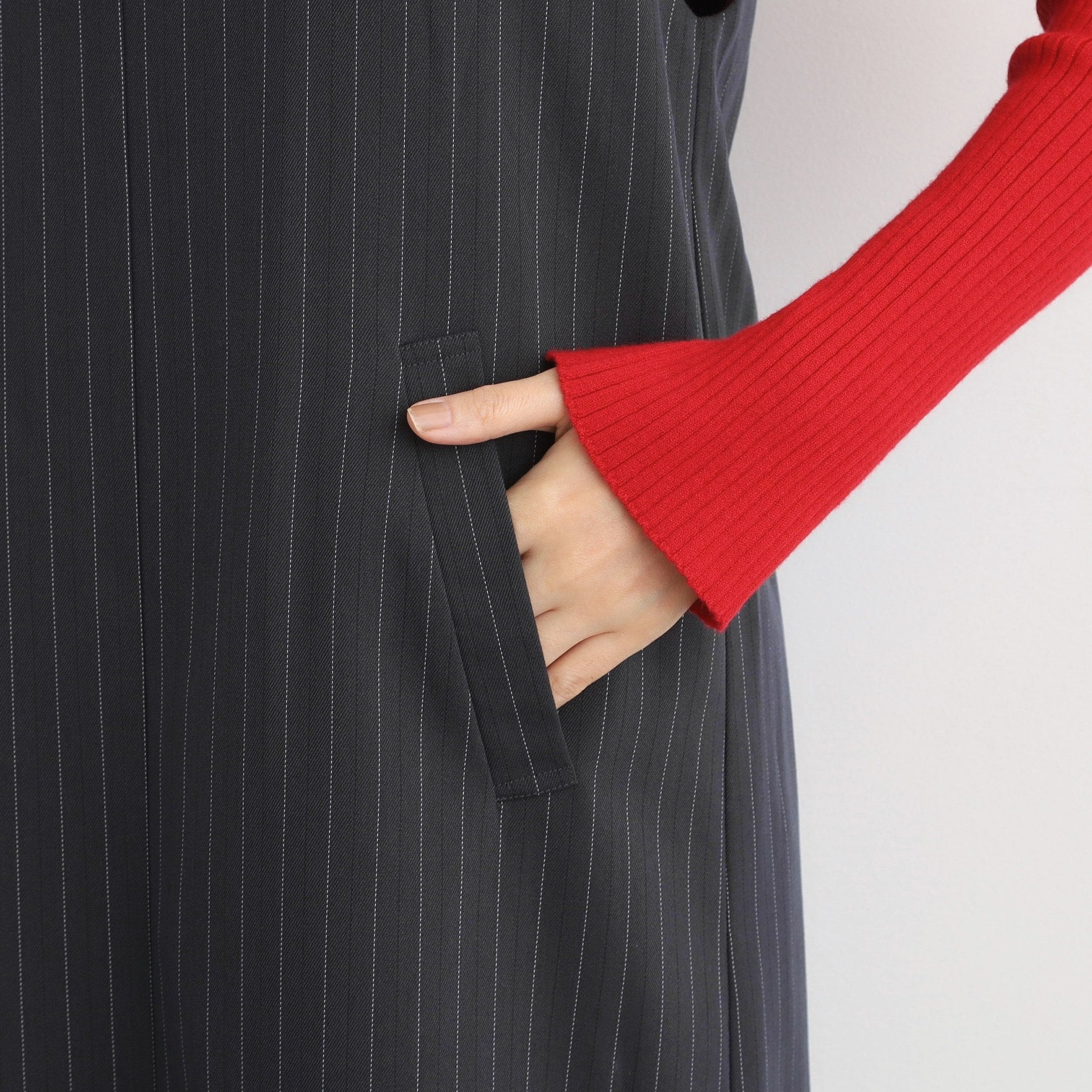 グローブ grove 2WAYネックジャンドレ （ブラック(019)） ブラック(019)