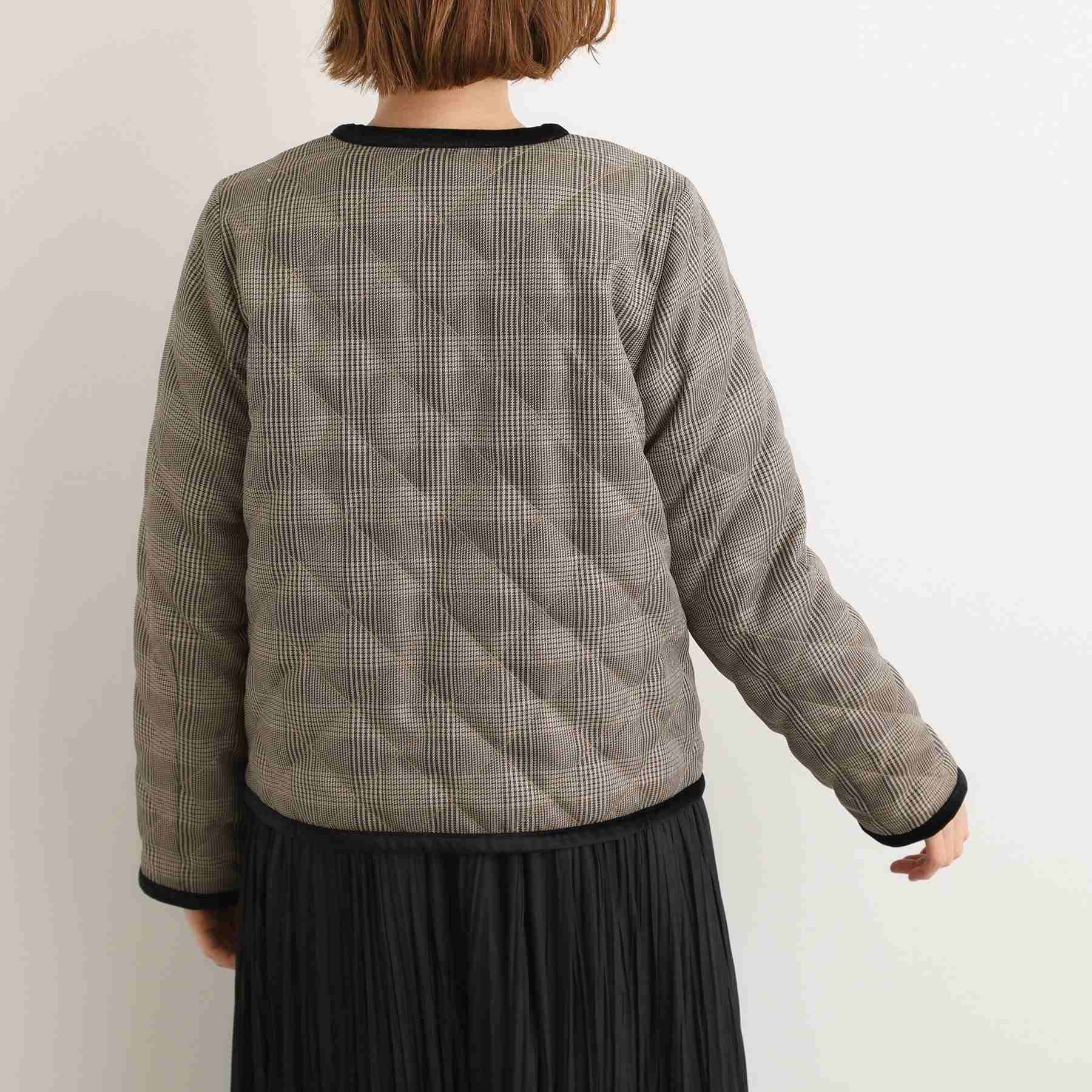 グローブ grove 2WAYキルトリバーシブルジャケット （ブラック(219)） ブラック(219)