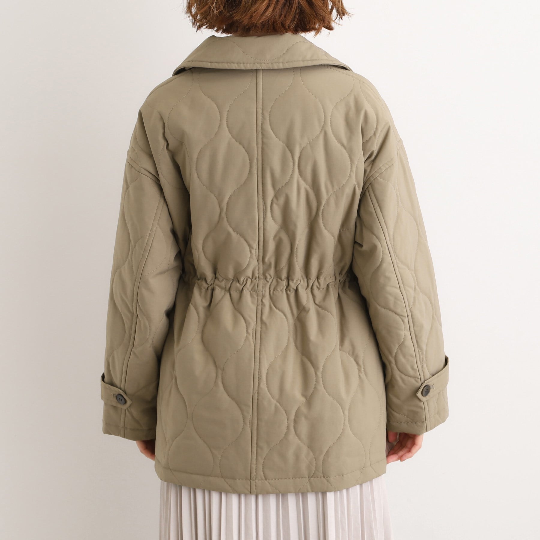 グローブ grove キルティングPコートジャケット （ブラック(019)） ブラック(019)