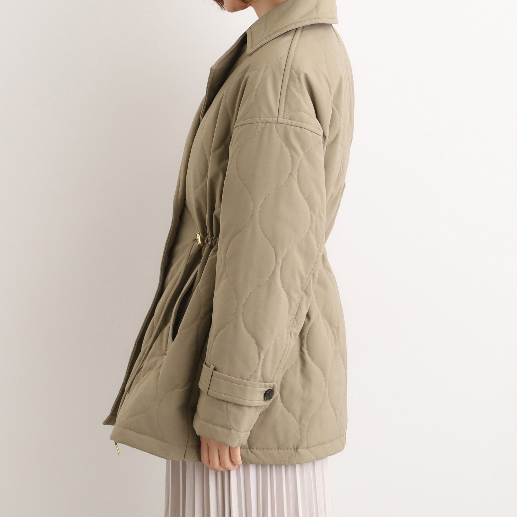 グローブ grove キルティングPコートジャケット （ブラック(019)） ブラック(019)