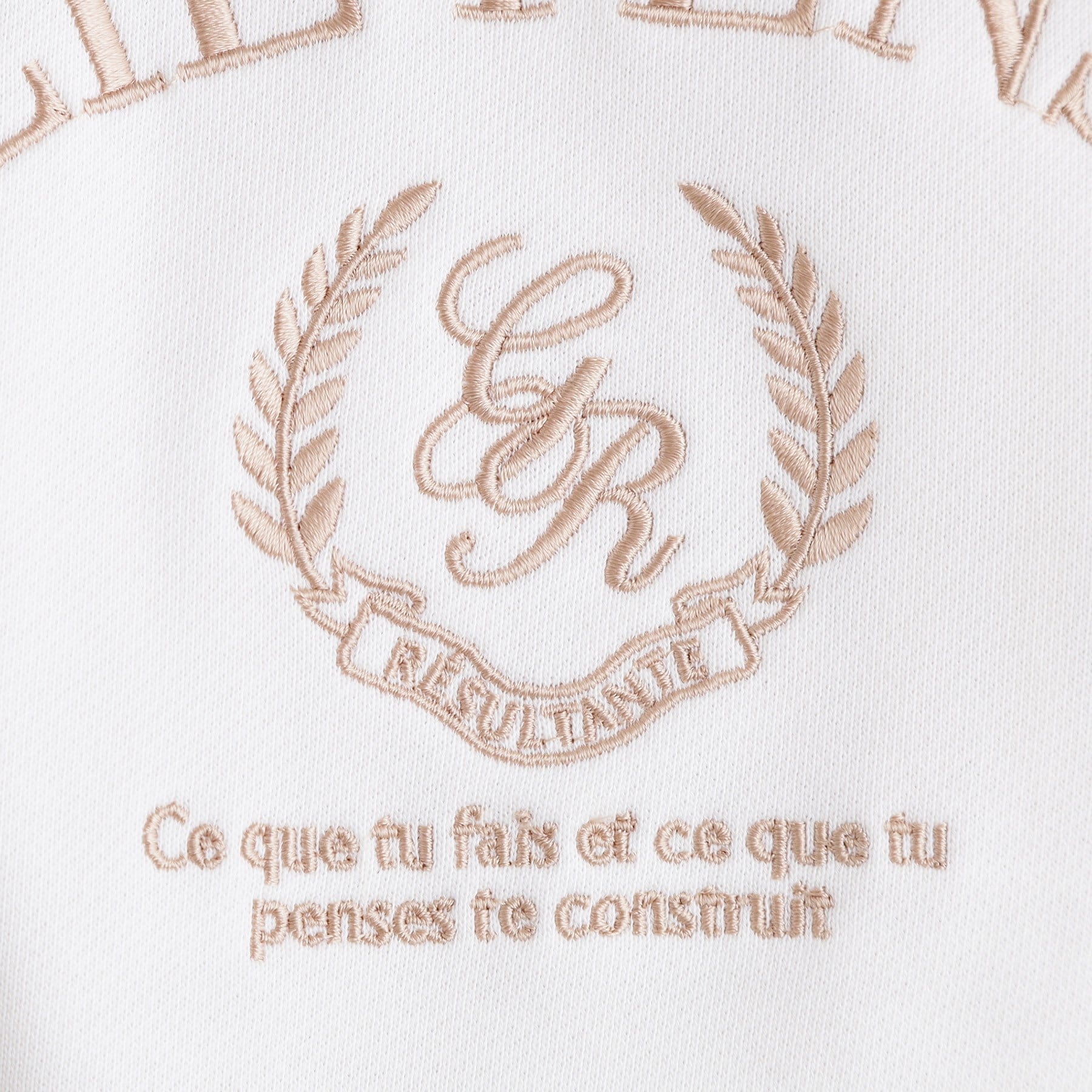 グローブ grove 刺繍ロゴ裏毛スウェットプルオーバー （グレー(012)） グレー(012)