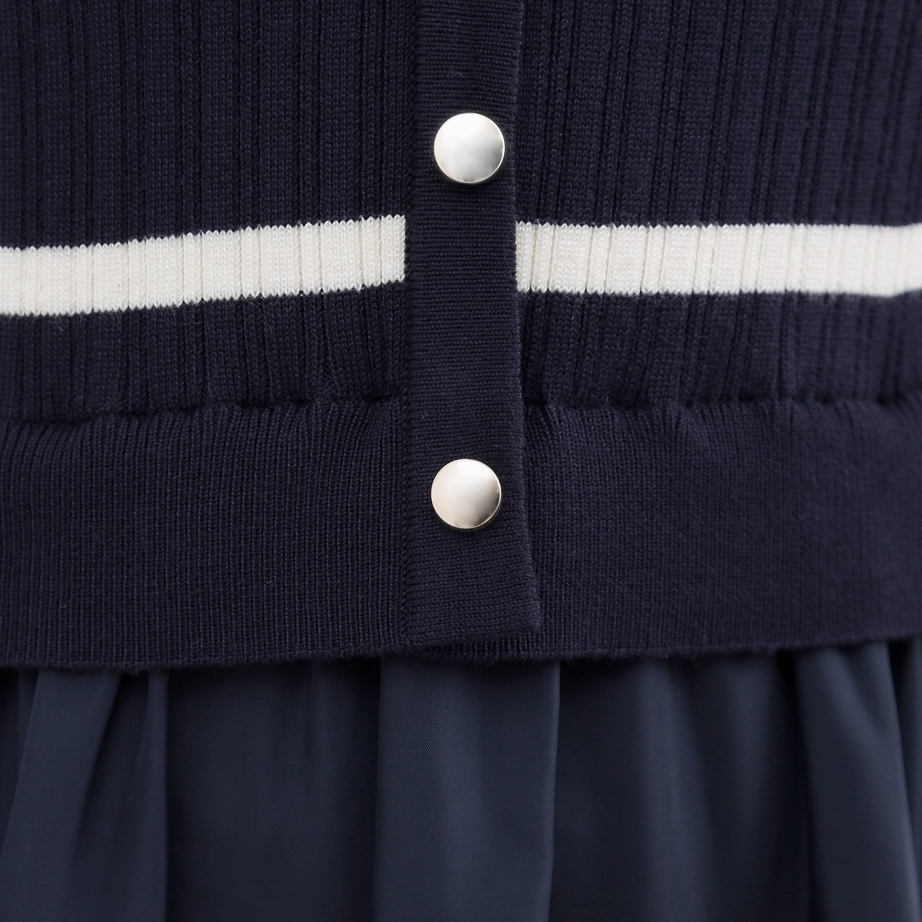 グローブ grove マルチボーダーアソートドッキングワンピース （オフホワイト(003)） オフホワイト(003)