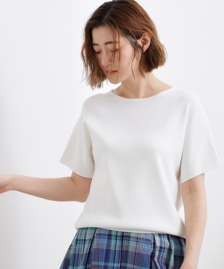 グローブ grove 【シリーズ累計32万枚！名品ニット】やわらかドライタッチ ドルマンニット （オフ(003)） オフ(003)