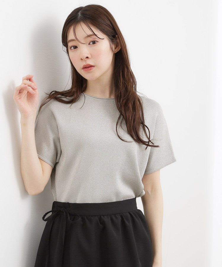 グローブ grove 【シリーズ累計32万枚！名品ニット】やわらかドライタッチ ドルマンニット （オフ(003)） オフ(003)