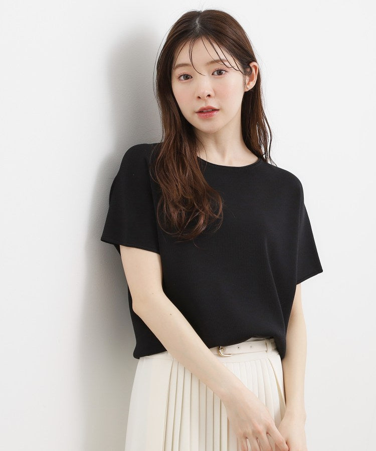 グローブ grove 【シリーズ累計32万枚！名品ニット】やわらかドライタッチ ドルマンニット （オフ(003)） オフ(003)