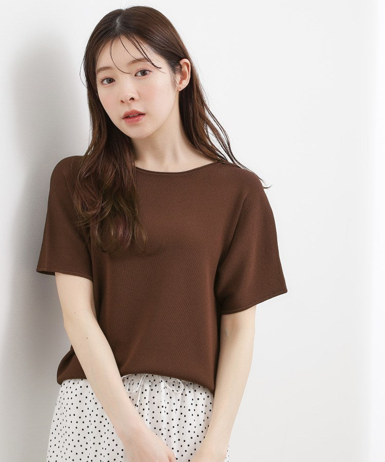 グローブ grove 【シリーズ累計32万枚！名品ニット】やわらかドライタッチ ドルマンニット （オフ(003)） オフ(003)