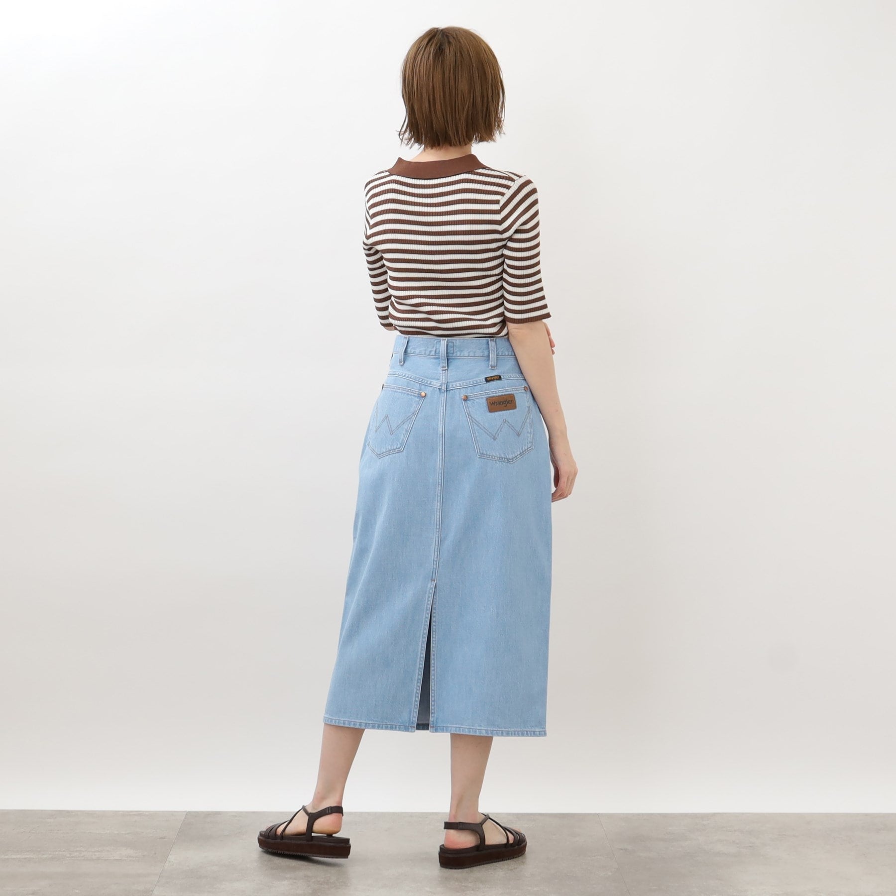 grove [Special order] Wrangler denim skirt