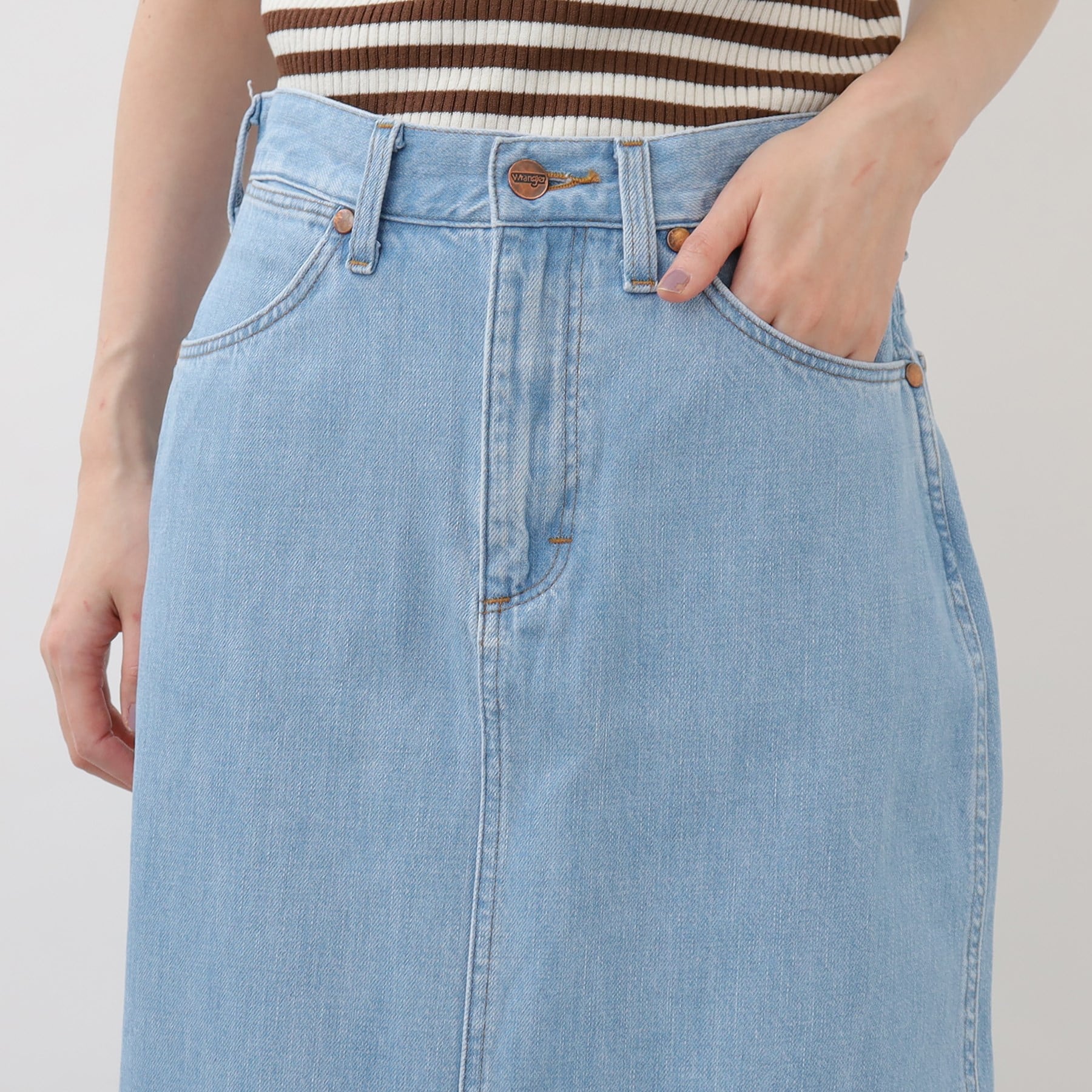 grove [Special order] Wrangler denim skirt