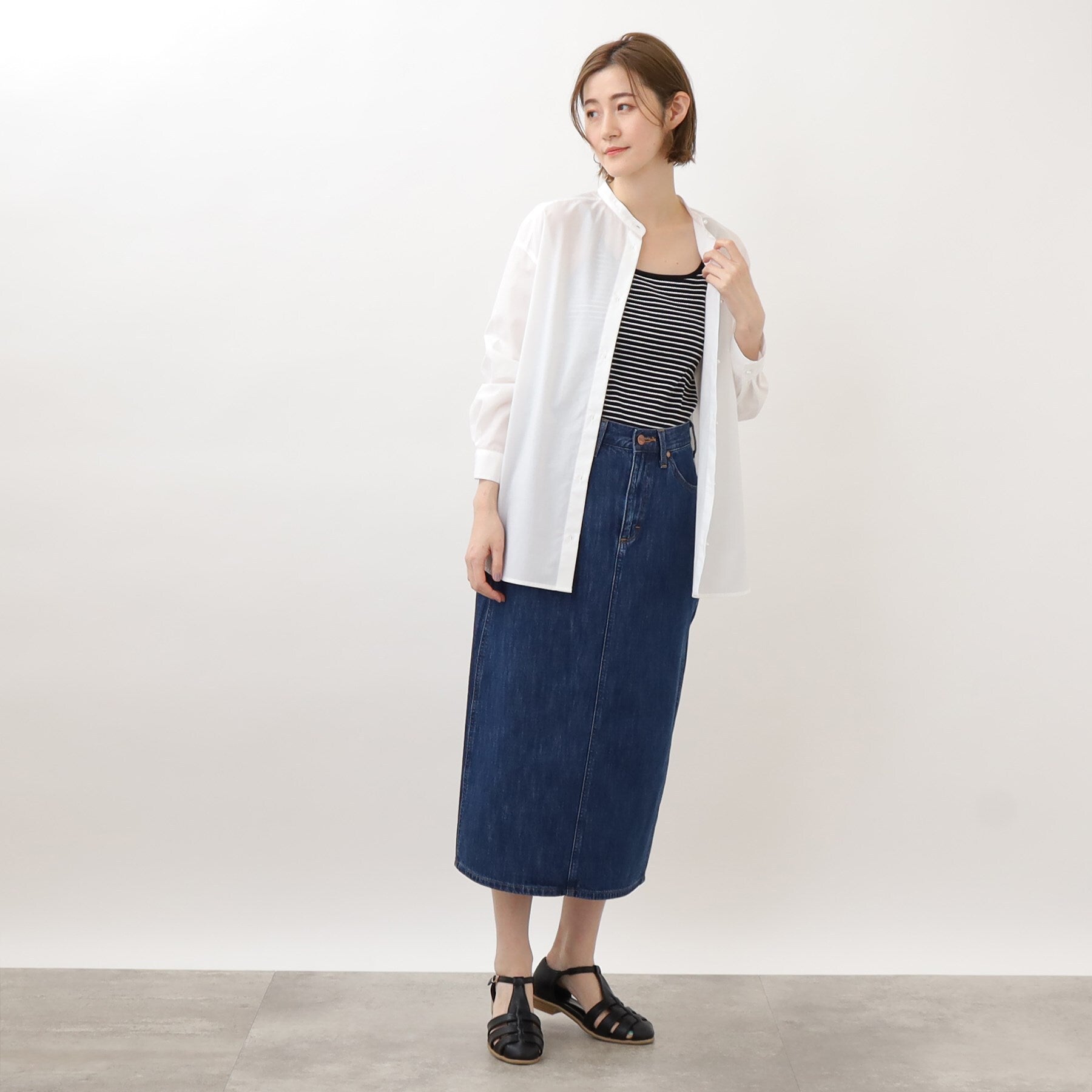 grove [Special order] Wrangler denim skirt